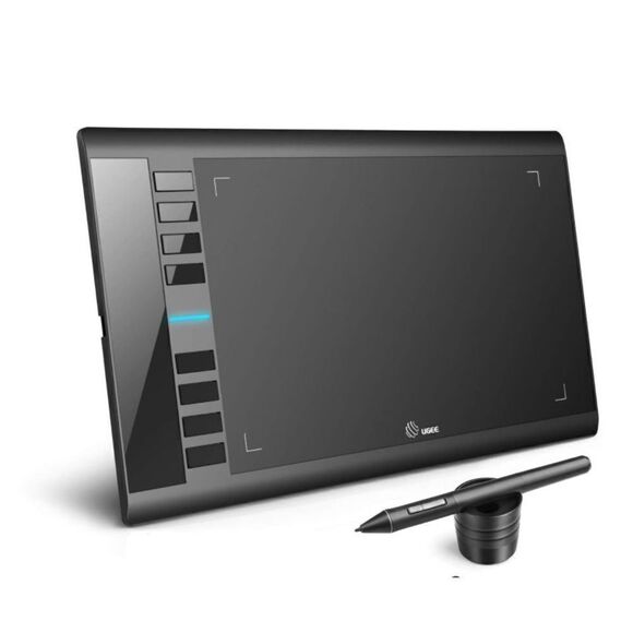 Ugee Drawing Pen Tablet M708 w/ Battery-Free Stylus New - Picture 1 of 9